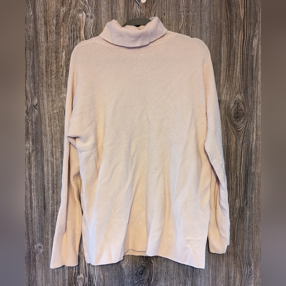 Tunic Style Turtleneck Sweater